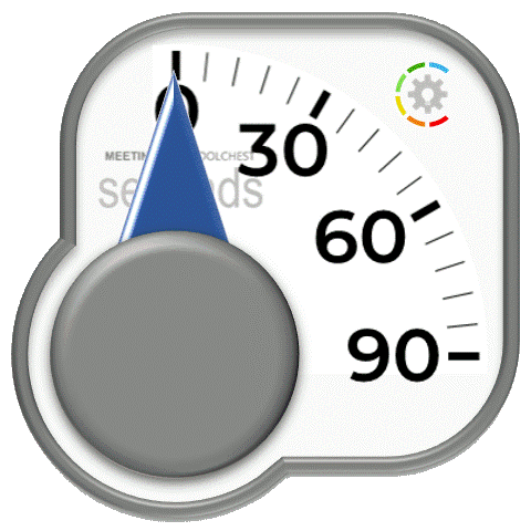 90 Hour Timer 90 Second Timer - Meeting Countdown Timers (Zoom Teams PowerPoint)