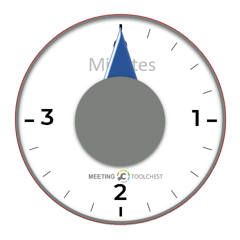 3 Minute Timer - Meeting Countdown Timers (Zoom Teams PowerPoint)
