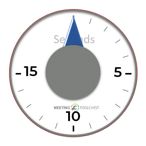 15 Second Timer - Meeting Countdown Timers (Zoom Teams PowerPoint)