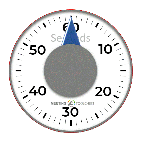 60 Second - Meeting Countdown (Zoom PowerPoint)